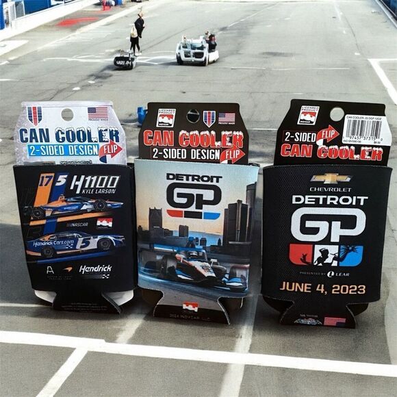 Lot of Three (3) Indy Car Can Cooler/Koozies. Auto Racing - Picture 2 of 2